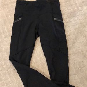 EUC Lululemon Toasty Tech Fleece Lined Leggings